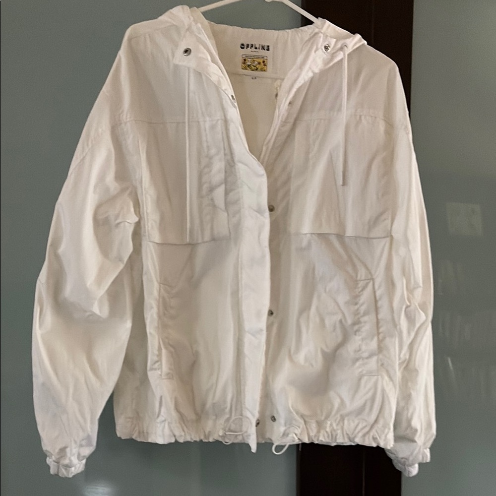 NWT Opium Women's White Utility Jacket